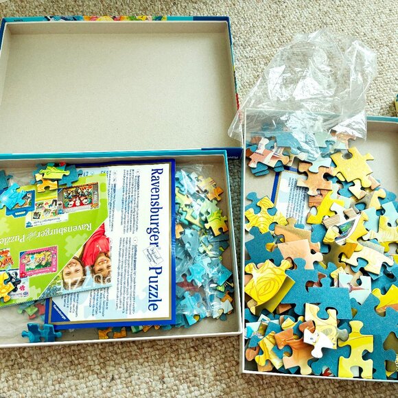 Ravensburger Disney Princess Puzzles Belle, Ariel, Cinderella 100, 200 pieces - Picture 4 of 7